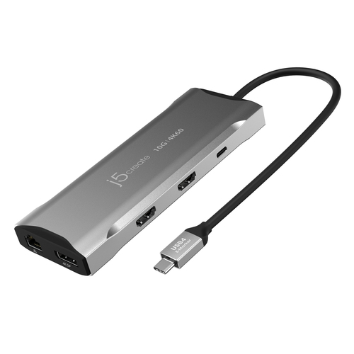 J5create 4K60 Elite USB-C Triple-Monitor 10Gbps M