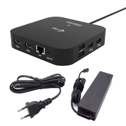 I - Tec USB-C 2X HDMI DOCK 100W PD 100W + I-TEC