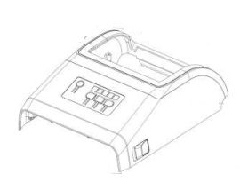 Zebra Cover Assembly for Gray Standard Models (includes Media Window)