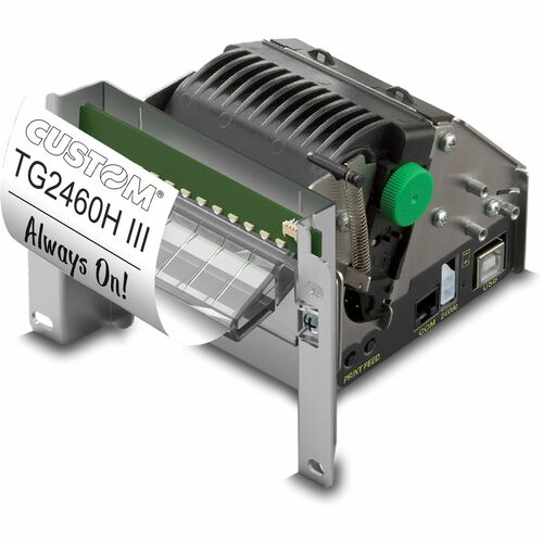 Custom Printer TG2460HIII USB RS232 Cut HC STD