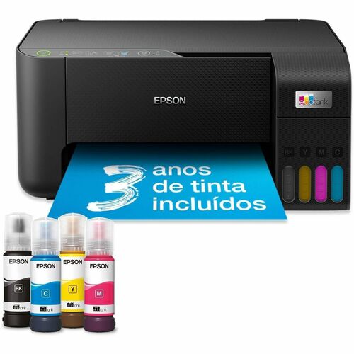 Epson ET-2860 A4 Multifunction Wi-Fi Ink Tank Printer, With Up To 3 Years Of Ink Included