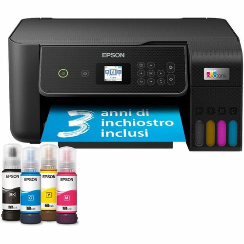 Epson EcoTank L3280 A4 Multifunction Wi-Fi Ink Tank Printer, With Up To 3 Years Of Ink Included