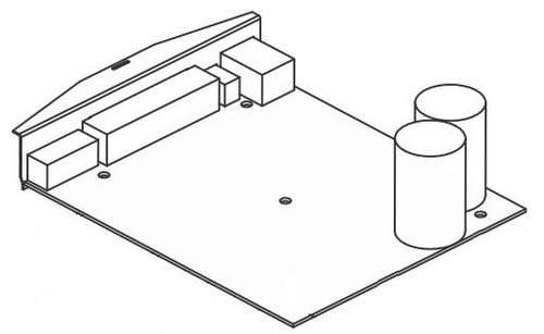 Zebra Main Control PCBA, Ethernet/USB, Cutter