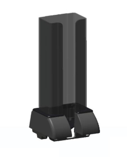 Zebra Kit, High Capacity Output Hopper ZXP7