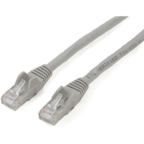 Startech.Com 2m Gray Gigabit Snagless RJ45 UTP Cat6 Patch Cable - 10 m Patch Cord