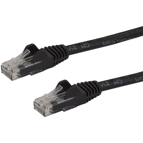 Startech.Com 2m Black Gigabit Snagless RJ45 UTP Cat6 Patch Cable - 10 m Patch Cord