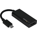 Startech.Com USB-C to HDMI Adapter - Thunderbolt 3 Compatible - Black - 4K 60Hz