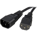 Startech.Com 1m Standard Computer Power Cord Extension - C14 to C13