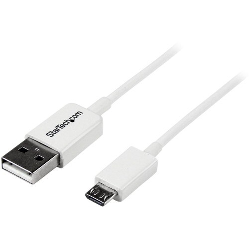 Startech.Com 2m White Micro USB Cable - A to Micro B