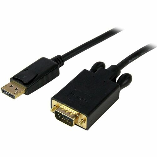 Startech.Com 6 ft DisplayPort™ to VGA Adapter Converter Cable - DP to VGA 1920x1200 - Black