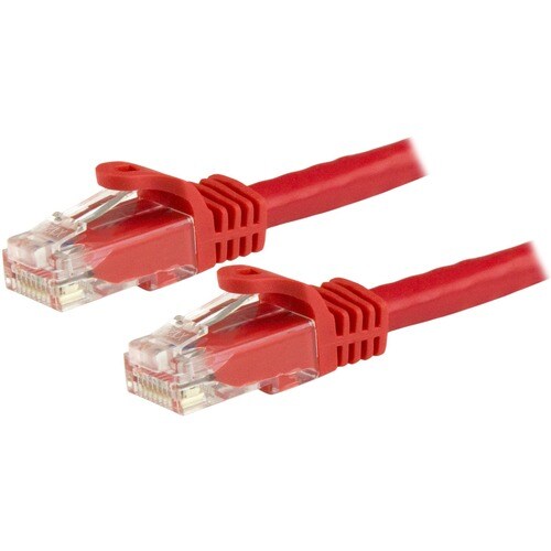 Startech.Com 1m Red Gigabit Snagless RJ45 UTP Cat6 Patch Cable - 1 m Patch Cord