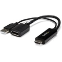 Startech.Com HDMI to DisplayPort Converter- HDMI to DP Adapter with USB Power - 4K