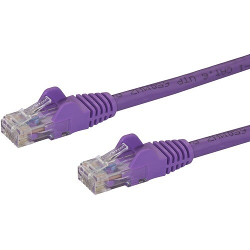 Startech.Com 3m Purple Gigabit Snagless RJ45 UTP Cat6 Patch Cable - 10 m Patch Cord