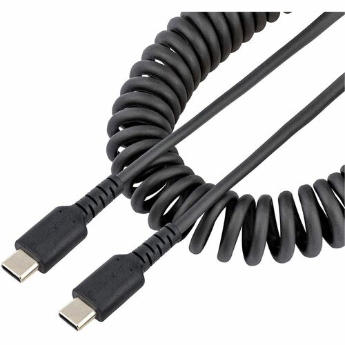 Startech.Com Rugged USB-C to USB-C Coiled Cable