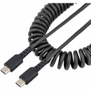 Startech.Com Rugged USB-C to USB-C Coiled Cable