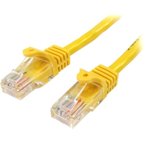 Startech.Com 2 m Yellow Cat5e Snagless RJ45 UTP Patch Cable - 2m Patch Cord