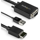 Startech.Com 2 m (6.6 ft.) VGA to HDMI Adapter Cable - USB Powered - 1080p