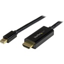 Startech.Com Mini DisplayPort to HDMI converter cable - 3 ft (1m) - 4K