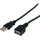 Startech.Com 3 ft Black USB 2.0 Extension Cable A to A - M/F