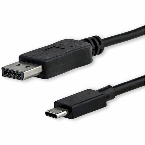 Startech.Com 3.3 ft. (1 m) USB-C to DisplayPort Cable - 4K 60Hz - Black