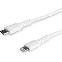 Startech.Com 2 m (6.6 ft.) USB C To Lightning Cable - Apple MFi Certified - White