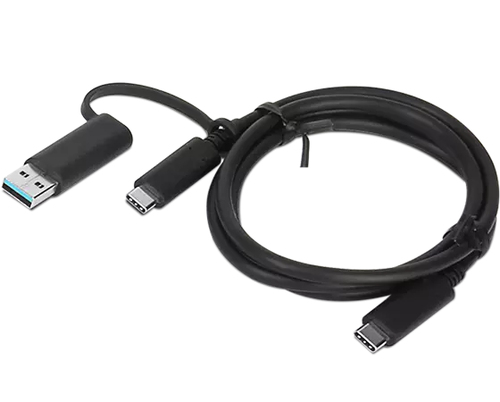 LENOVO HYBRID USB-C CABLE WITH USB-A(1M)