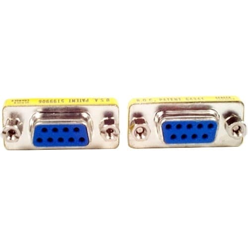 Startech.Com Slimline Serial DB9 Gender Changer - F/F