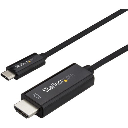 Startech.Com 1m / 3 ft USB C to HDMI Cable - USB 3.1 Type C to HDMI - 4K at 60Hz - Black
