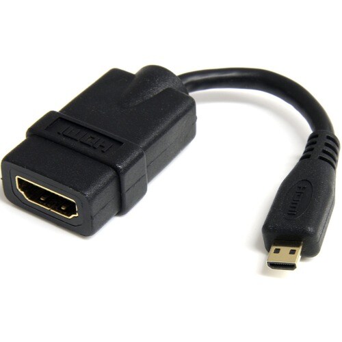 Startech.Com 5in High Speed HDMI® Adapter Cable - HDMI to HDMI Micro - F/M