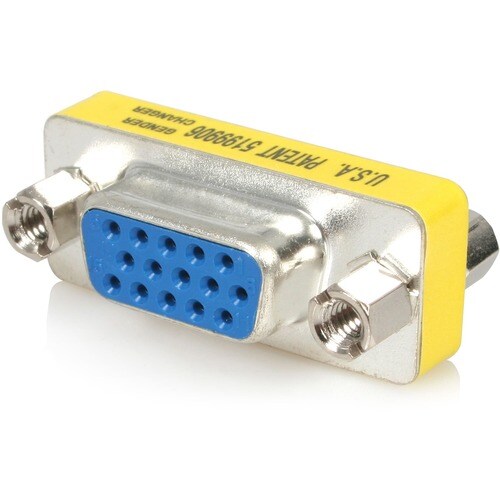 Startech.Com Slimline - Display Gender Changer - VGA - HD-15 (F) - HD-15 (F)