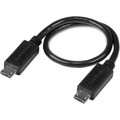 Startech.Com 8in USB OTG Cable - Micro USB to Micro USB - M/M - USB OTG Adapter - 8 inch
