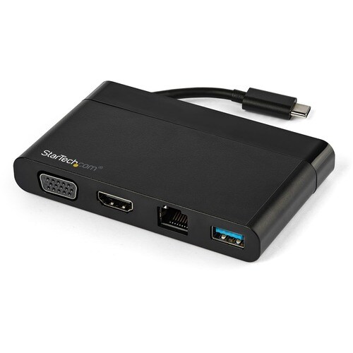 Startech.Com USB-C Multiport Adapter with HDMI and VGA - 1xUSB-A