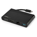 Startech.Com USB-C Multiport Adapter with HDMI and VGA - 1xUSB-A
