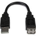 Startech.Com 6in USB 2.0 Extension Adapter Cable A to A - M/F