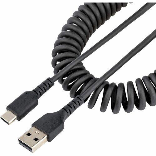 Startech.Com Rugged USB-A to USB-C Coiled Cable