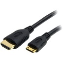Startech.Com 2m High Speed HDMI Cable with Ethernet- HDMI to HDMI Mini- M/M