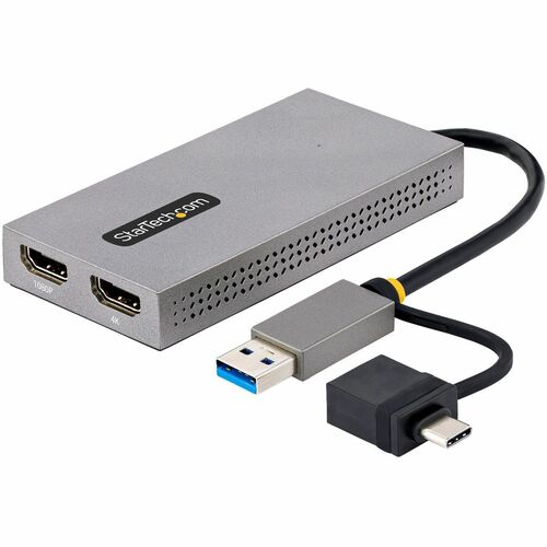 Startech.Com USB-A/USB-C to Dual HDMI Adapter