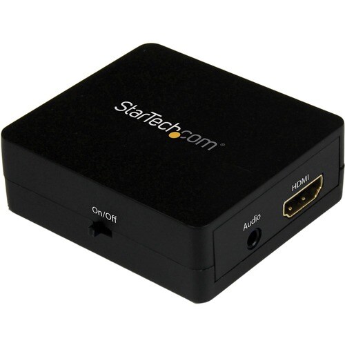 Startech.Com HDMI Audio Extractor - HDMI to 3.5mm Audio Converter - 2.1 Stereo Audio - 1080p