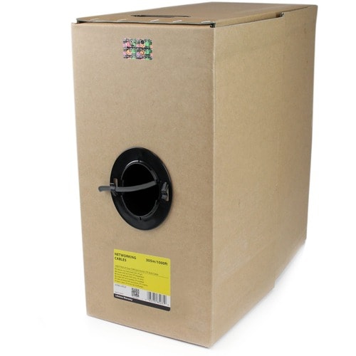 Startech.Com 1000 ft Bulk Roll of Gray CMR Cat 6 Solid UTP Riser Cable