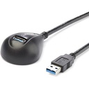 Startech.Com 5 ft Black Desktop SuperSpeed USB 3.0 Extension Cable - A to A M/F