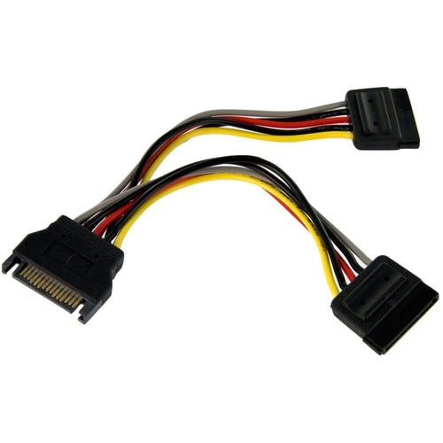 Startech.Com 6in SATA Power Y Splitter Cable Adapter
