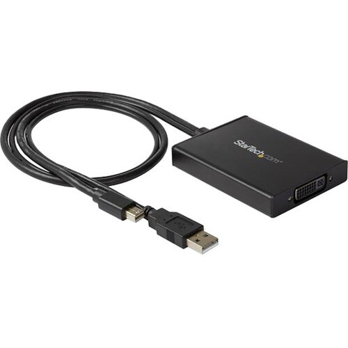 Startech.Com Mini DisplayPort to Dual-Link DVI Adapter - USB Powered - Black
