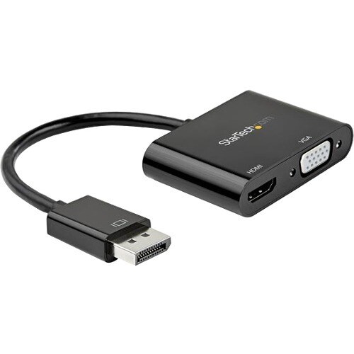 Startech.Com DisplayPort To HDMI VGA Adapter - 4K 60Hz