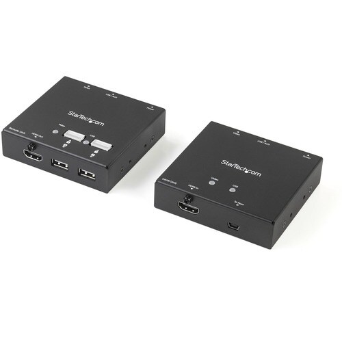 Startech.Com HDMI over CAT6 Extender with 4-port USB Hub - 165 ft (50m) - 1080p