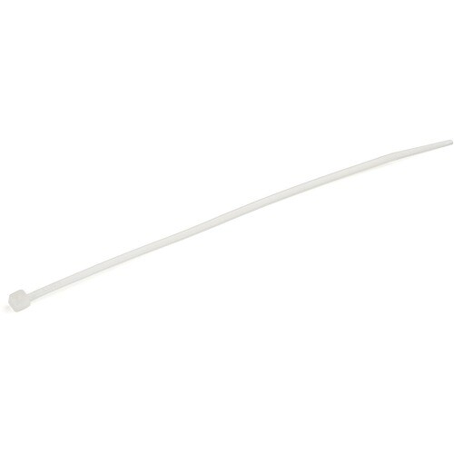 Startech.Com 100 Pack 6" Cable Ties - White Medium Nylon/Plastic Zip Tie