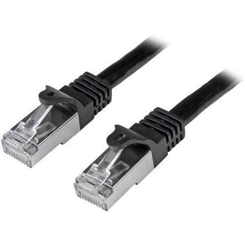 Startech.Com Cat6 Patch Cable - Shielded (SFTP) - 0.5 m, Black