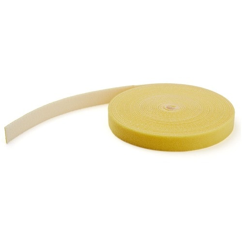Startech.Com 50ft. Hook and Loop Roll - Yellow