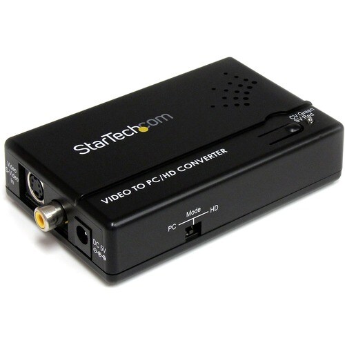 Startech.Com Composite and S-Video to VGA Video Scan Converter