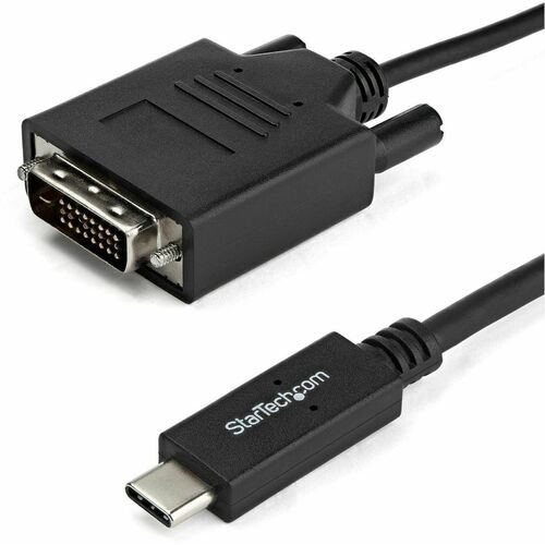 Startech.Com 2m / 6 ft USB-C to DVI Cable - USB 3.1 Type C to DVI - 1920 x 1200 - Black