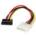 Startech.Com 6in 4 Pin Molex to Left Angle SATA Power Cable Adapter